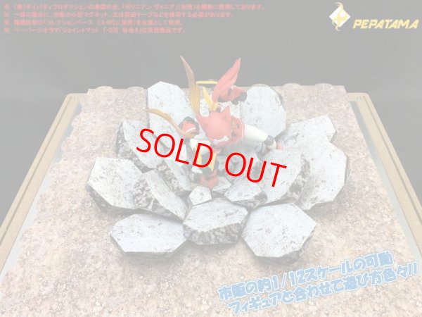 画像5: PEPATAMAシリーズ S-004 ペーパージオラマ 瓦礫A コンクリート