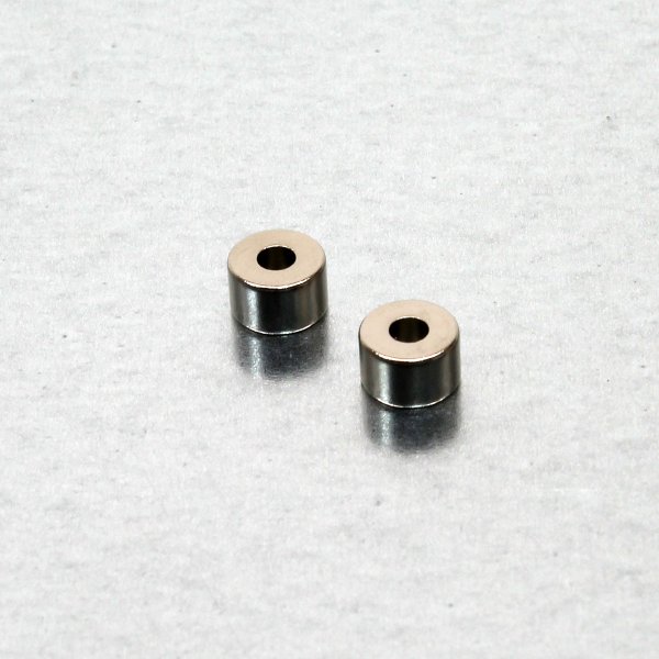 画像1: 箱庭技研 OPTION マグネット(Ring) 外径8.0mm×内径3.1mm/5mm高さ (2個入)