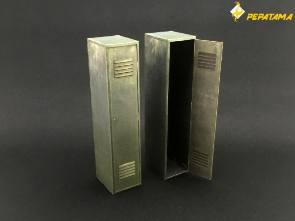 画像3: PEPATAMAシリーズ S-009 ペーパージオラマ ロッカーA