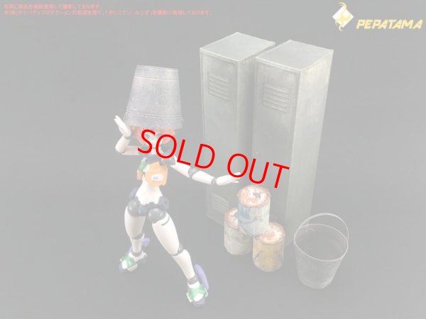 画像7: PEPATAMAシリーズ S-009 ペーパージオラマ ロッカーA