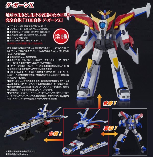 画像1: 【二次再販】THE合体 ダ・ガーンX