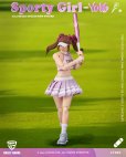 画像3: CRAZY FIGURE LT005 Sporty girl(スポーティーガール)YOYO(ヨーヨー) 1/12スケール可動フィギュア