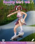 画像9: CRAZY FIGURE LT005 Sporty girl(スポーティーガール)YOYO(ヨーヨー) 1/12スケール可動フィギュア