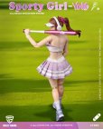 画像4: CRAZY FIGURE LT005 Sporty girl(スポーティーガール)YOYO(ヨーヨー) 1/12スケール可動フィギュア