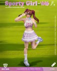 画像8: CRAZY FIGURE LT005 Sporty girl(スポーティーガール)YOYO(ヨーヨー) 1/12スケール可動フィギュア