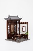 画像2: ZHENMU 知古小斎(ちこしょうさい) 1/12スケール中華風ドールハウス (2)