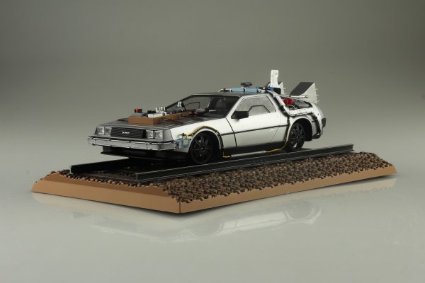 画像2: ムービーメカ No.BT-04 1/24 バック・トゥ・ザ・フューチャー PartIII タイムマシン レイルロード