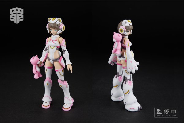 画像2: MS GENERAL SIN-03P 怠惰 1/10スケールプラスチックモデルキット 怠惰&メカクマ2体セット