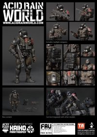 TOYS ALLIANCE LIMITED アシッドレイン 1/18スケール FAV-A134 海堡落下傘兵