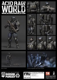TOYS ALLIANCE LIMITED アシッドレイン 1/18スケール FAV-A133 赤錆パージャー