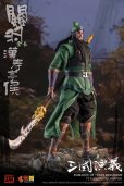 画像1: KEEPGOING Studio 三国志演義 関羽(かんう) 1/12スケール可動フィギュア (1)