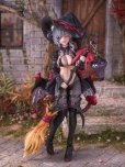画像15: 次元具象(EXSSRION) 見習い魔女 星川ネコ 1/12スケール可動フィギュア(ブラック)