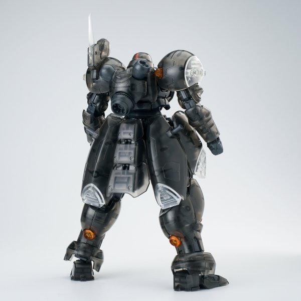 画像2: SHEIK MAINLAND ULTRA ACTION TROOPERシリーズ ZA-11PS ZI-KRON(ザイクロン) 1/144スケールプラスチックモデルキット(透明ブラック)