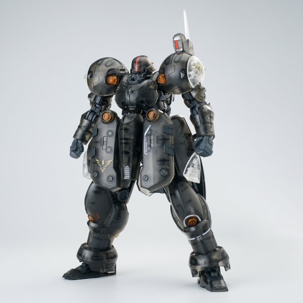 画像1: SHEIK MAINLAND ULTRA ACTION TROOPERシリーズ ZA-11PS ZI-KRON(ザイクロン) 1/144スケールプラスチックモデルキット(透明ブラック)