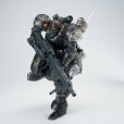 画像6: SHEIK MAINLAND ULTRA ACTION TROOPERシリーズ ZA-11PS ZI-KRON(ザイクロン) 1/144スケールプラスチックモデルキット(透明ブラック)
