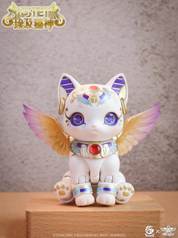画像2: TOYSCOMIC×BLACKBOX Bastet(バステト)ノンスケール 可動フィギュア(ホワイト)