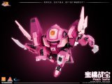 YI LI CHUANG WAN Fruity ROBO(フルーティーロボ) Peach Surfer(ピーチサーファー) プラスチックモデルキット