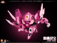 YI LI CHUANG WAN Fruity ROBO(フルーティーロボ) Peach Surfer(ピーチサーファー) プラスチックモデルキット