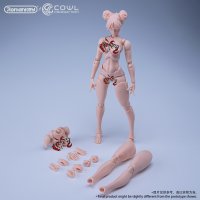 【再販】Romankey×COWL 1/12スケール 超可動女性素体 (ホワイト / ナチュラル / 日焼け肌)