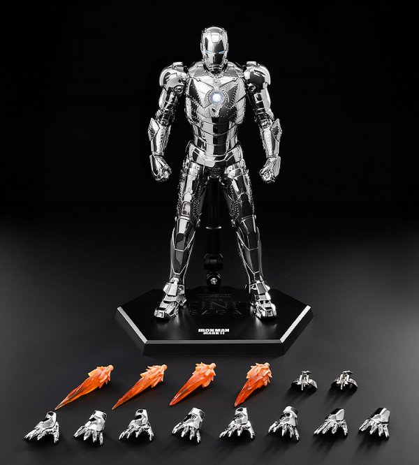画像2: DLX Iron Man Mark 2 (Chrome Edition)（DLX アイアンマン・マーク2（クローム・エディション））