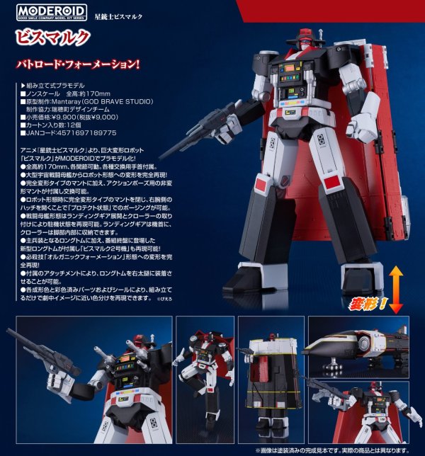 画像1: MODEROID 『星銃士ビスマルク』 ビスマルク