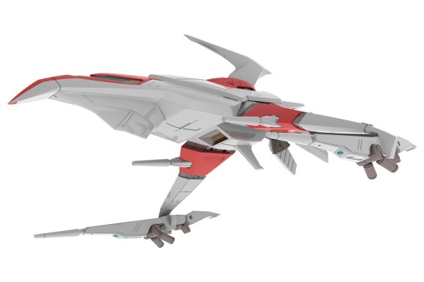 画像2: 【再販】『ダライアス』 シルバーホーク 3F-1B SPACE FIGHTER