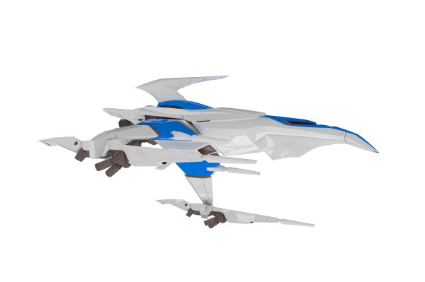 画像2: 【再販】『ダライアス』 シルバーホーク 3F-1B SPACE FIGHTER 2P COLOR