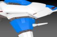 画像4: 【再販】『ダライアス』 シルバーホーク 3F-1B SPACE FIGHTER 2P COLOR