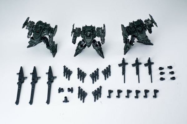 画像1: SHEIK MAINLAND 3 min projectシリーズ VENTUS VECTOR(ヴェントゥスベクター) 1/60スケール プラスチックモデルキット(グリーン)
