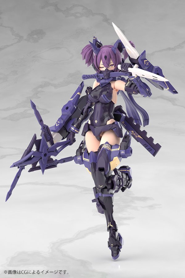 画像2: 『メガミデバイス』 朱羅 忍者 枢 影衣 フルパッケージ