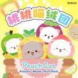 画像1: DODOWO ピーチキャット ピーチイミャオゥフラフボールシリーズ トレーディングプラッシュ (6個入り1BOX) (1)