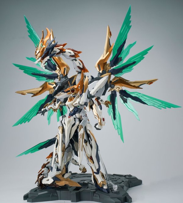 画像2: GS-TOYS Emp-01 元霊黄帝 帝神機-応龍神装 プラスチックモデルキット