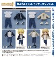 画像1: ねんどろいどどーる おようふくセット ライダースジャケット (ブラック / アイボリー) (1)