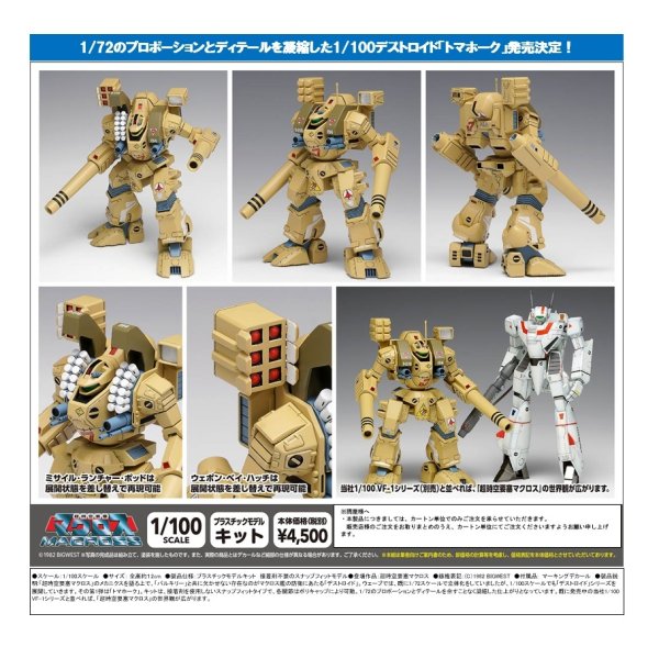 画像1: 『超時空要塞マクロス』 MBR-04-MkVI トマホーク