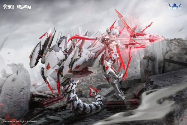 画像24: ANIMESTER×NUCLEAR GOLD RECONSTRUCTION　紫微星・白 1/12スケール プラスチックキット