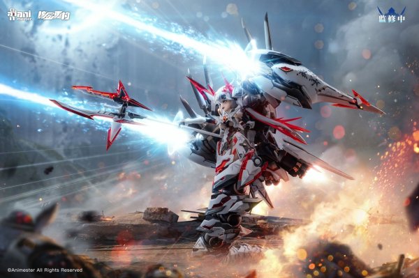 画像25: ANIMESTER×NUCLEAR GOLD RECONSTRUCTION　紫微星・白 1/12スケール プラスチックキット