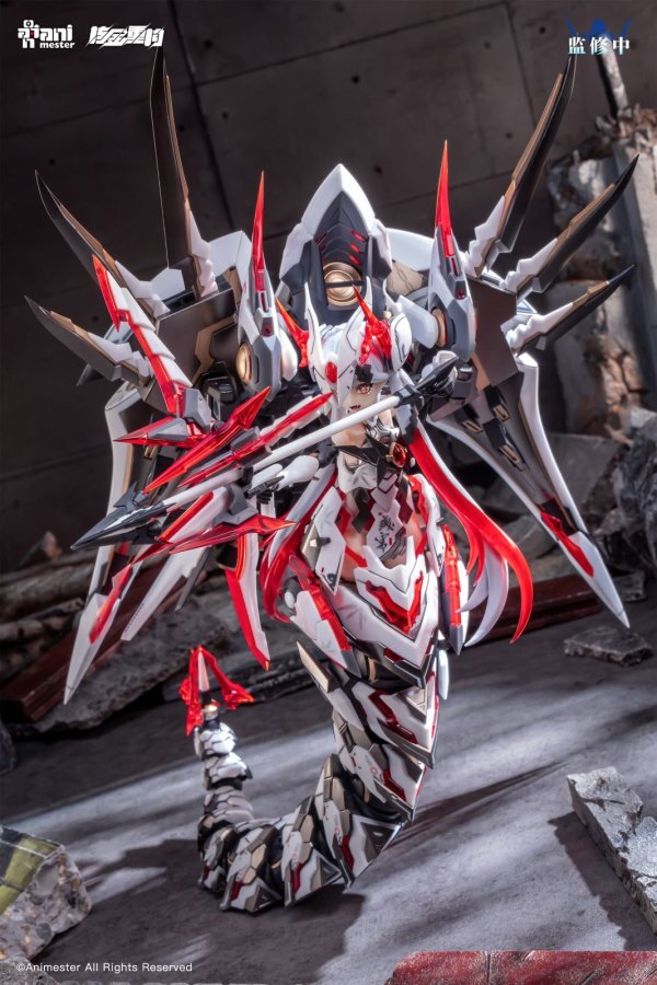 画像19: ANIMESTER×NUCLEAR GOLD RECONSTRUCTION　紫微星・白 1/12スケール プラスチックキット