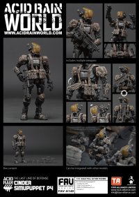 TOYS ALLIANCE LIMITED アシッドレイン 1/18スケール FAV-A140 シンダー シミュパペットP4