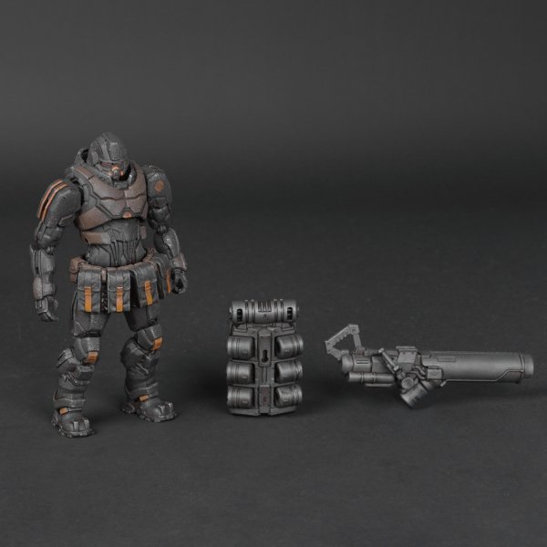 画像2: TOYS ALLIANCE LIMITED アシッドレイン 1/18スケール FAV-A139 中尉ウルフドッグ