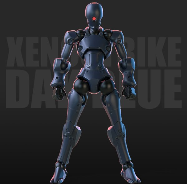 画像3: SHEIK MAINLAND 3 min projectシリーズ 強攻異人 1/18スケールプラスチックモデルキット (グレー / メタリックブラック / ネイビー / レッド)