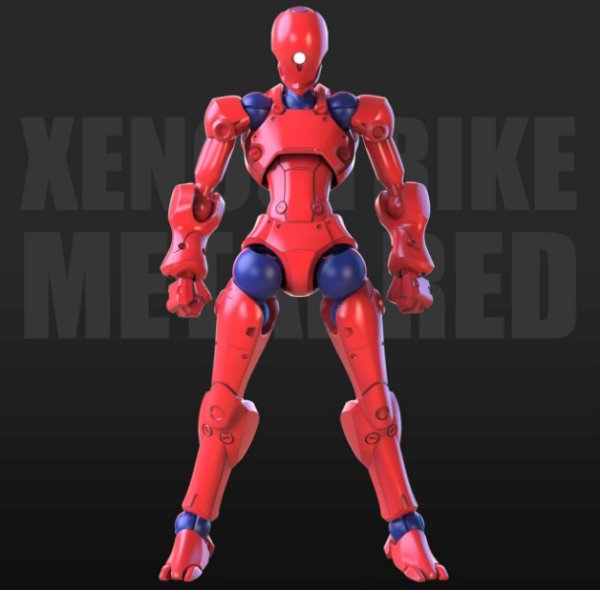 画像4: SHEIK MAINLAND 3 min projectシリーズ 強攻異人 1/18スケールプラスチックモデルキット (グレー / メタリックブラック / ネイビー / レッド)