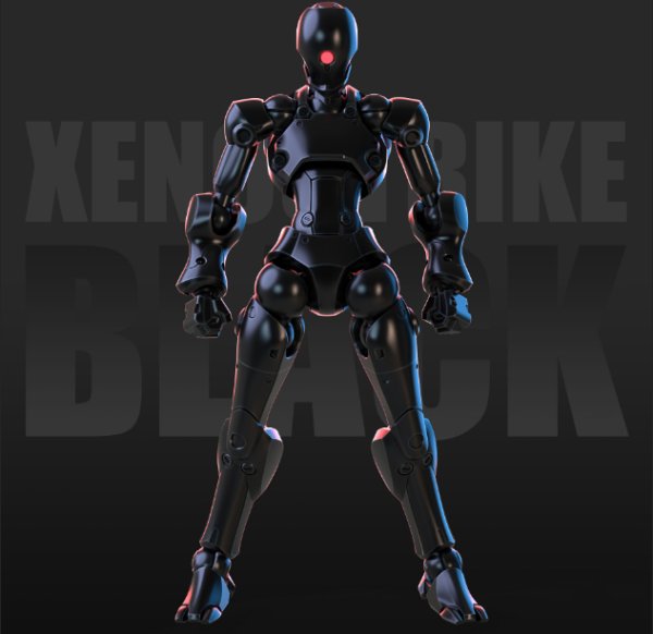 画像2: SHEIK MAINLAND 3 min projectシリーズ 強攻異人 1/18スケールプラスチックモデルキット (グレー / メタリックブラック / ネイビー / レッド)