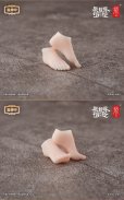画像7: SNAIL SHELL(蝸之殻) RPG-07 天使 アンジェラ 1/12スケール可動フィギュア専用オプション足パーツセット