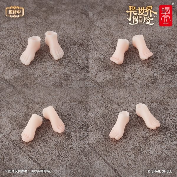 画像2: SNAIL SHELL(蝸之殻) RPG-07 天使 アンジェラ 1/12スケール可動フィギュア専用オプション足パーツセット