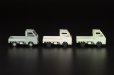画像4: 1/80ペーパーキット まちかどアクセサリーシリーズ 軽トラック（白・シルバー・淡草）