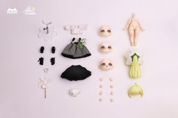 画像2: HASUKI New Cuddle シリーズ NF-001 FIORI(フィオリ) 1/12スケールデフォルメドール