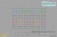 画像3: ポリニアン アイデカールセット 各種 (3)