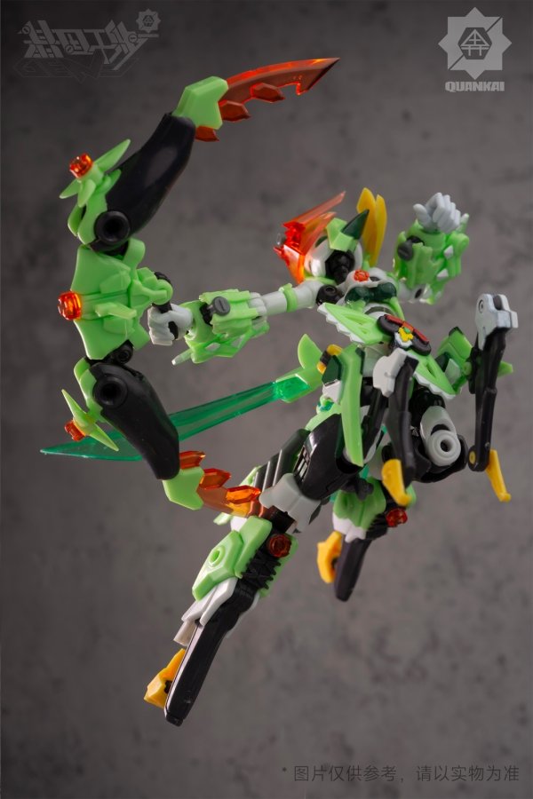 画像3: QUANKAI Studio Gene Interference(ジーンインターフェアランス)シリーズ 剜姫(えぐりひめ) ノンスケールプラスチックモデルキット