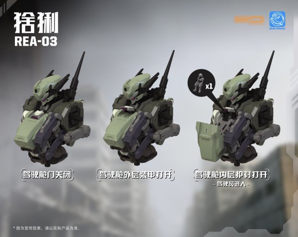 画像10: 銘匠伝 ブルーホエール REA-03 オオヤマネコ プラスチックモデルキット