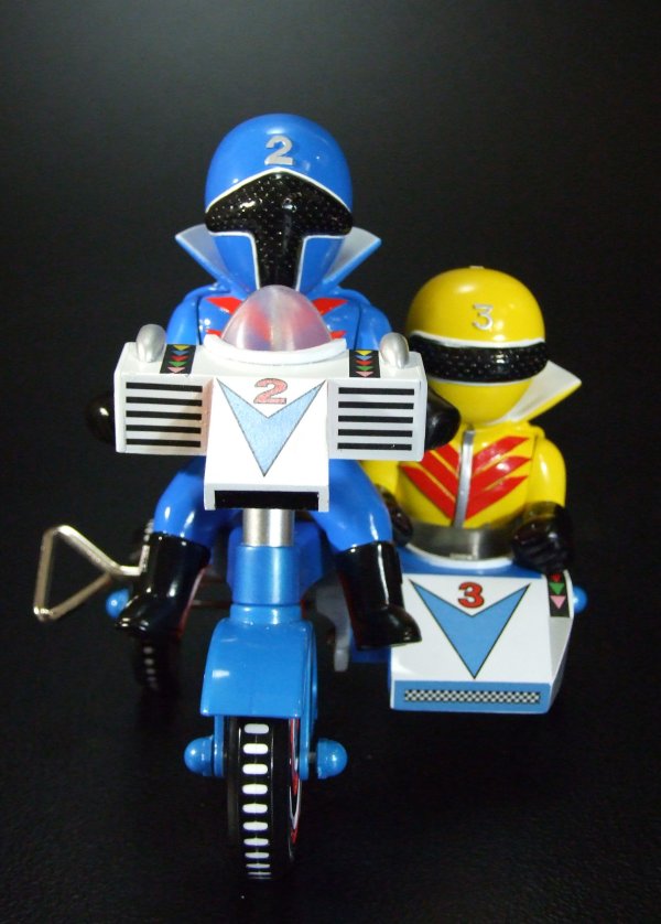 画像8: EX三輪車 秘密戦隊ゴレンジャーシリーズ (アカレンジャー Bタイプ / アオレンジャー＋キレンジャー Bタイプ / ミドレンジャー＋モモレンジャー Bタイプ)
